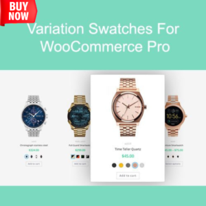WooCommerce Variation Swatches Pro (Lifetime Updates and all features unlocked)