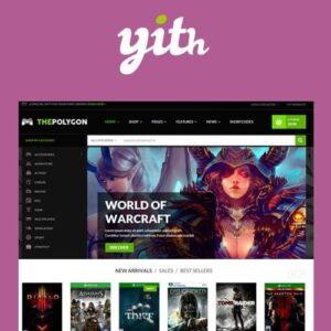 YITH The Polygon - WordPress Theme for Video Games